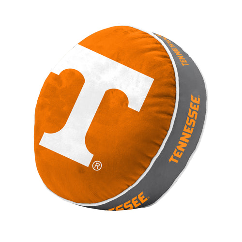 Tennessee Puff Pillow, soft blanket with Tennessee logo, cozy and plush textile from Logo Brands, designed for comfort and team spirit.