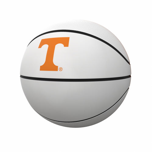 Tennessee Mini-Size Autograph Basketball by Logo Brands with space for signatures, perfect for sports fans and collectors.