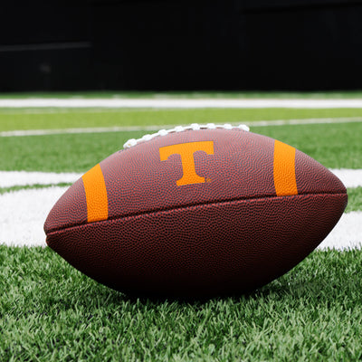 Tennessee Team Stripe Full-Size Composite Football - Logo Brands