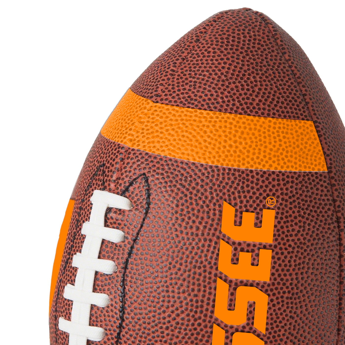 Tennessee Team Stripe Full-Size Composite Football - Logo Brands
