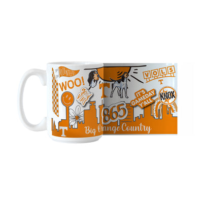 Tennessee 15oz Native Sublimated Mug