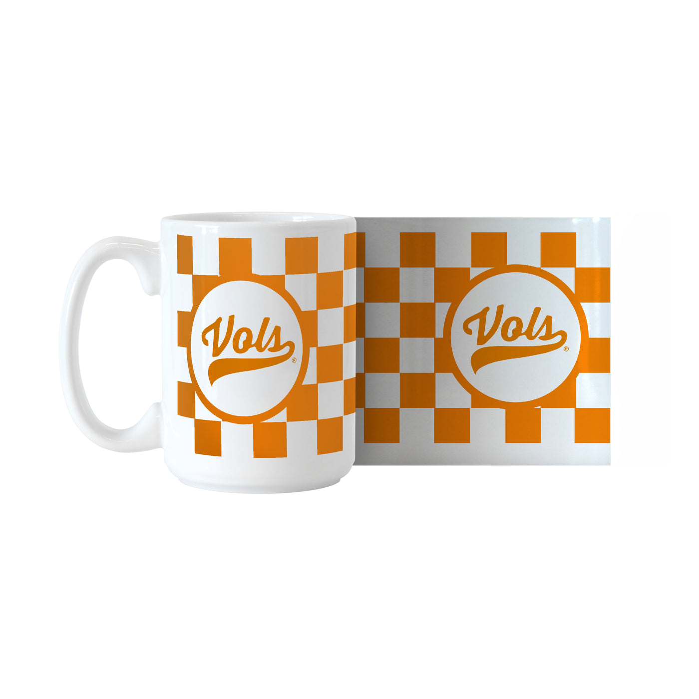 Tennessee Checkerboard 15oz Sublimated Mug