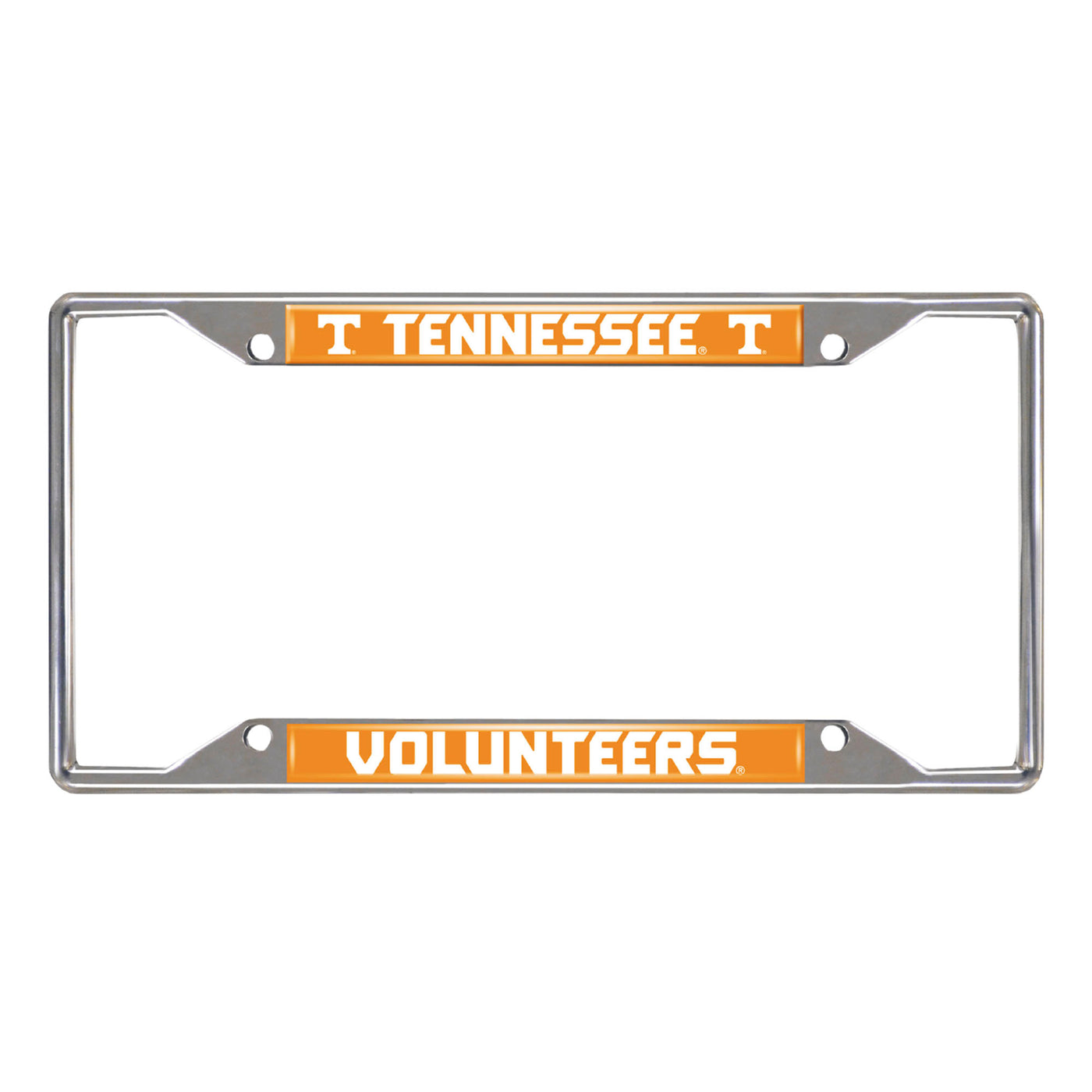 University of Tennessee Chrome License Plate Frame