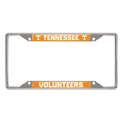 University of Tennessee Chrome License Plate Frame