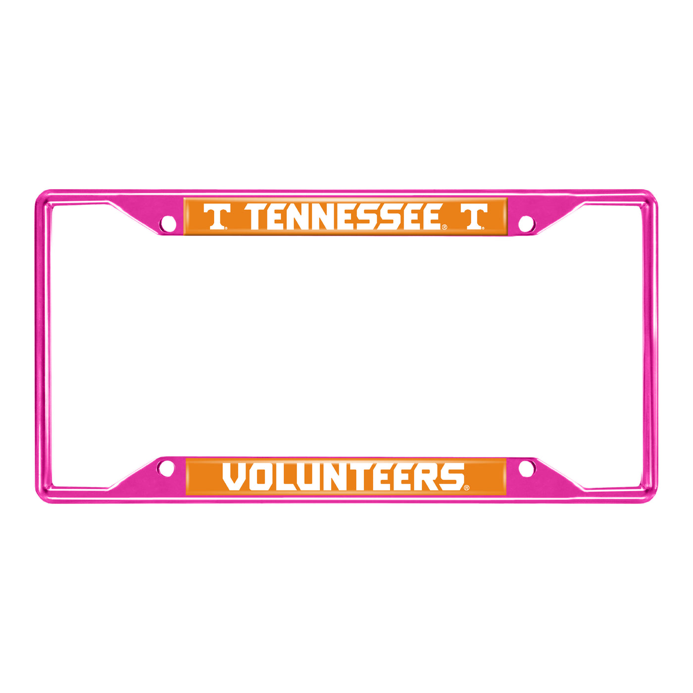 University of Tennessee Pink License Plate Frame