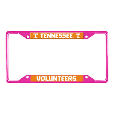 University of Tennessee Pink License Plate Frame