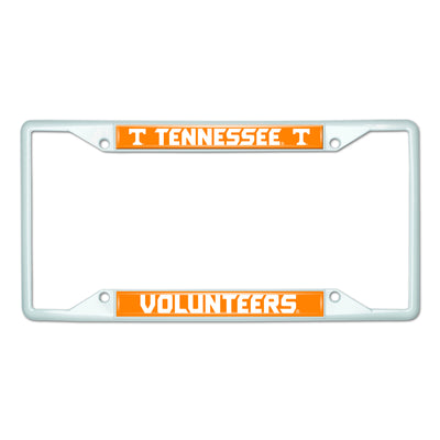 University of Tennessee White License Plate