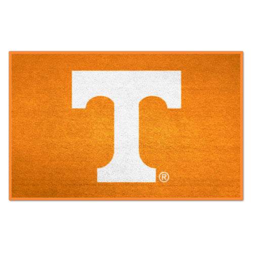 University of Tennessee starter mat by Logo Brands, featuring orange and white Tennessee logo design on a durable mat surface.