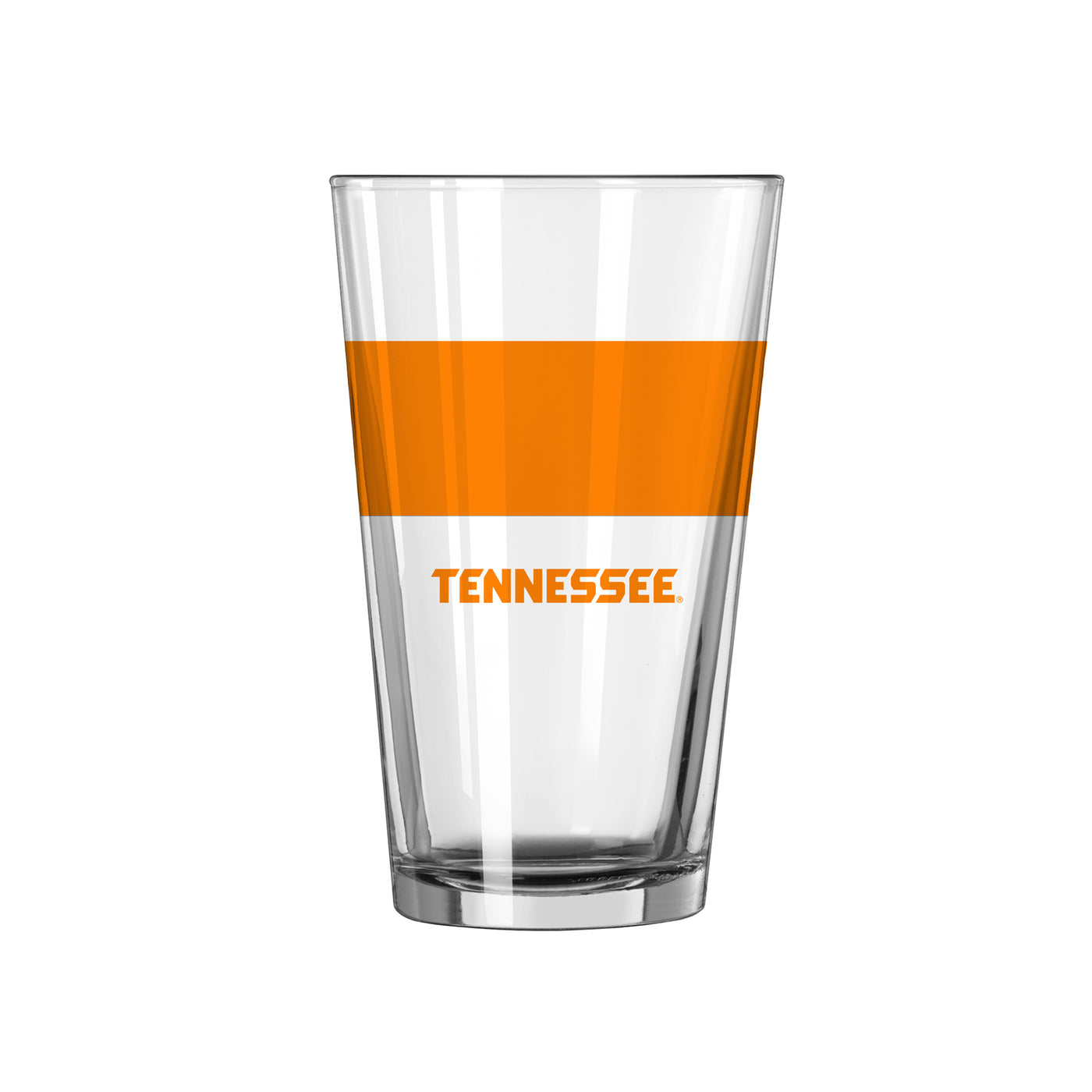 Tennessee 16oz Colorblock Pint Glass