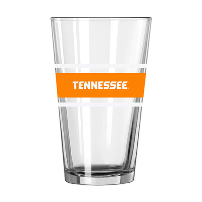 Tennessee 16oz Stripe Pint Glass - Logo Brands