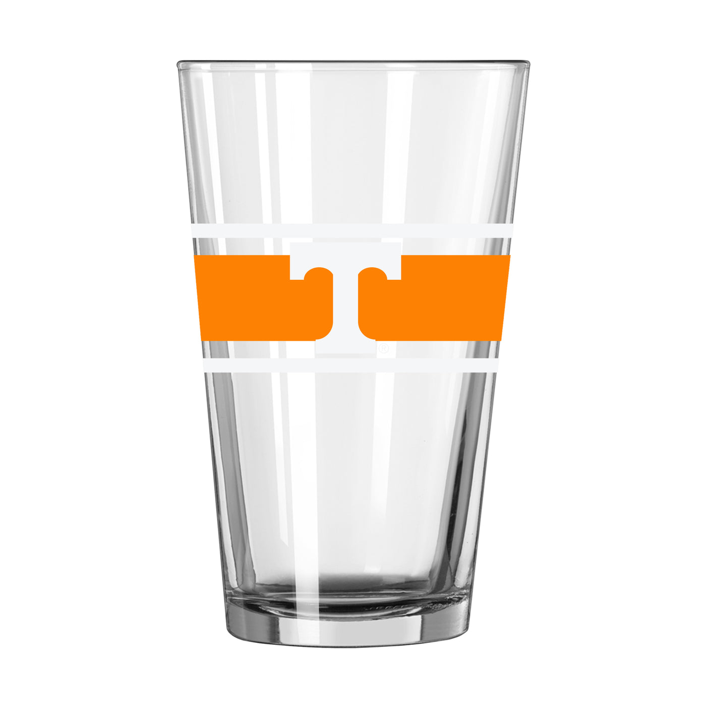 Tennessee 16oz Stripe Pint Glass - Logo Brands