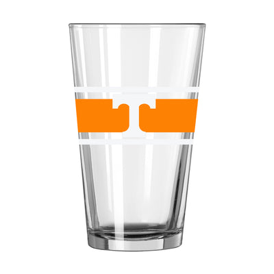 Tennessee 16oz Stripe Pint Glass - Logo Brands
