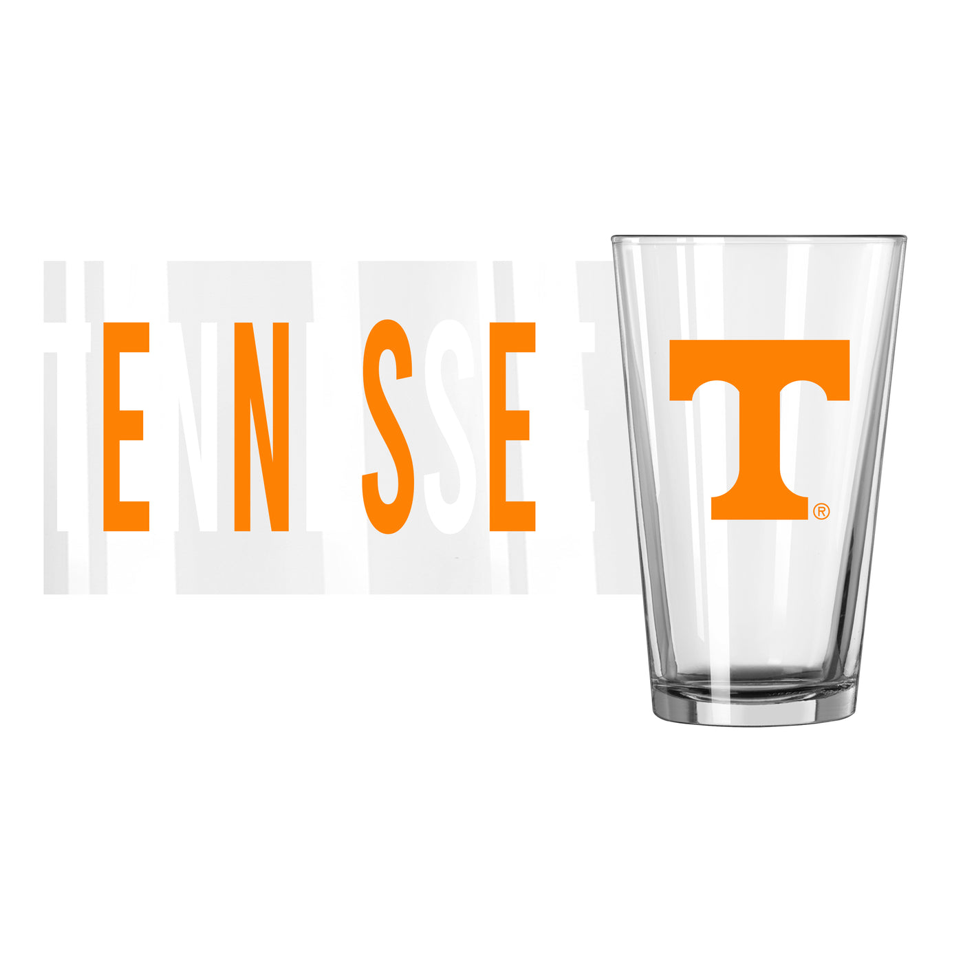 Tennessee 16oz Overtime Pint Glass