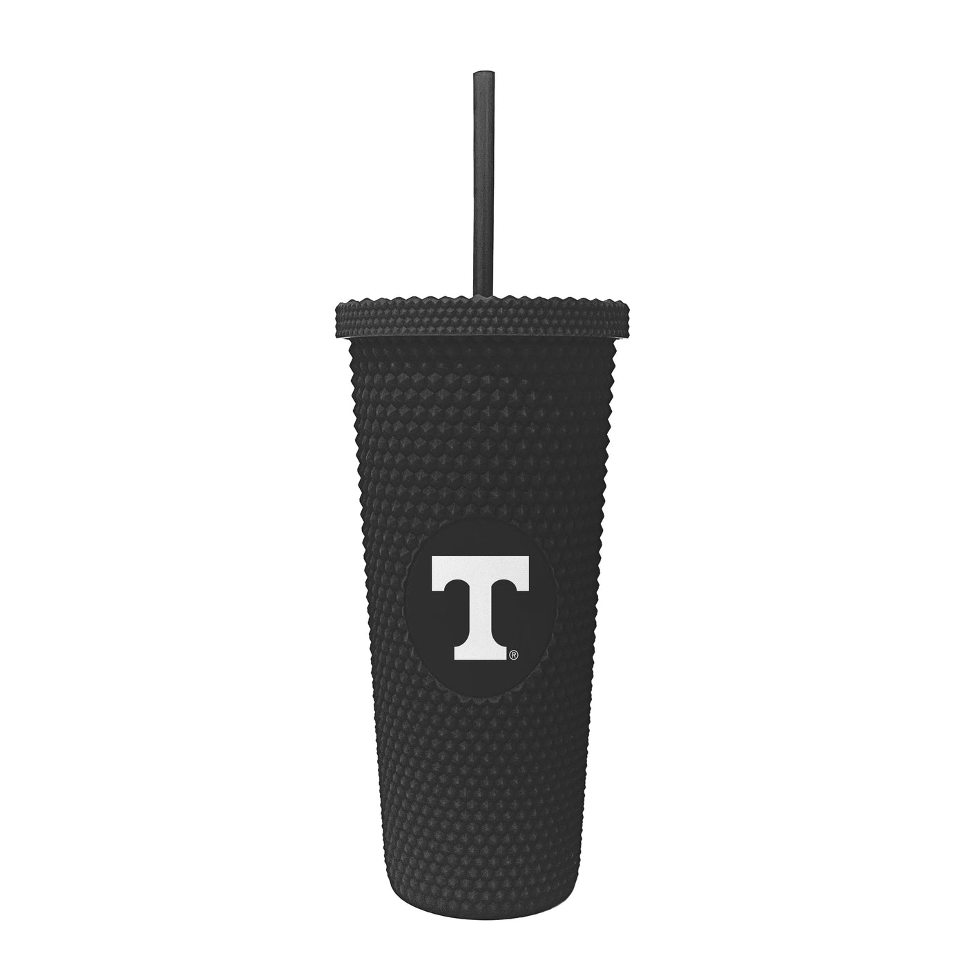 Tennessee Black 24oz Studded Tumbler