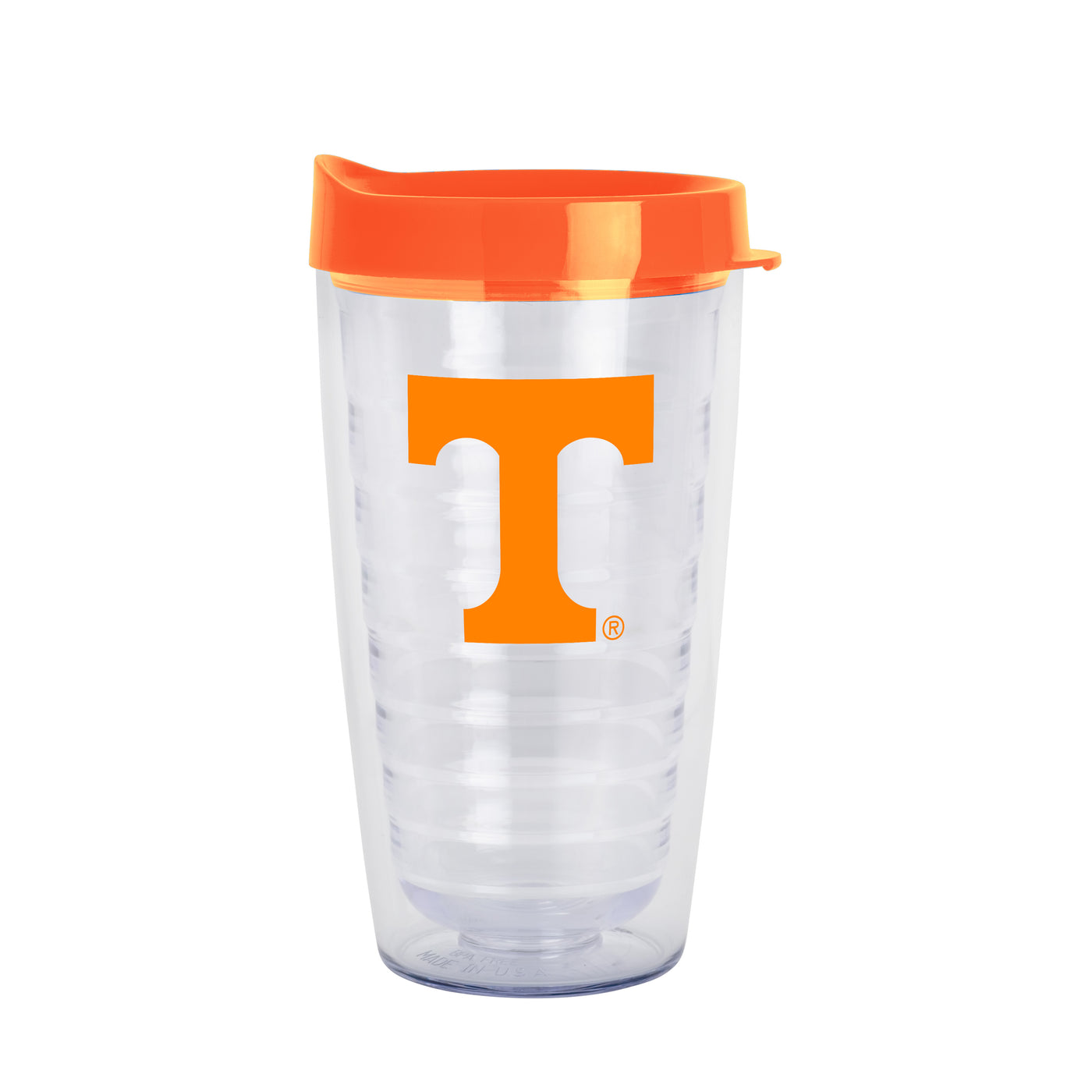 Tennessee 16oz Flipside Dbl Wall Clear Tumbler