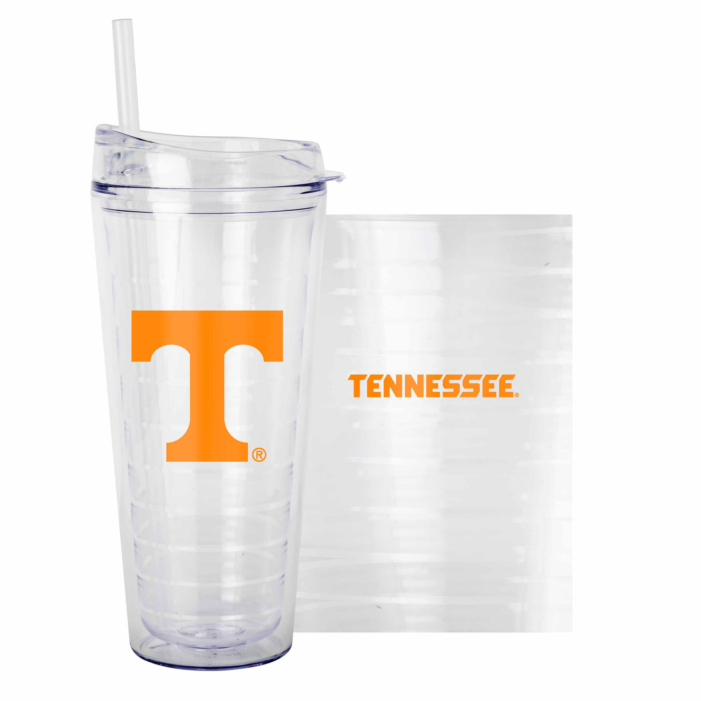 Tennessee 22oz Flipside Dbl Wall Clear Tumbler