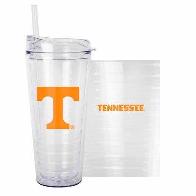 Tennessee 22oz Flipside Dbl Wall Clear Tumbler