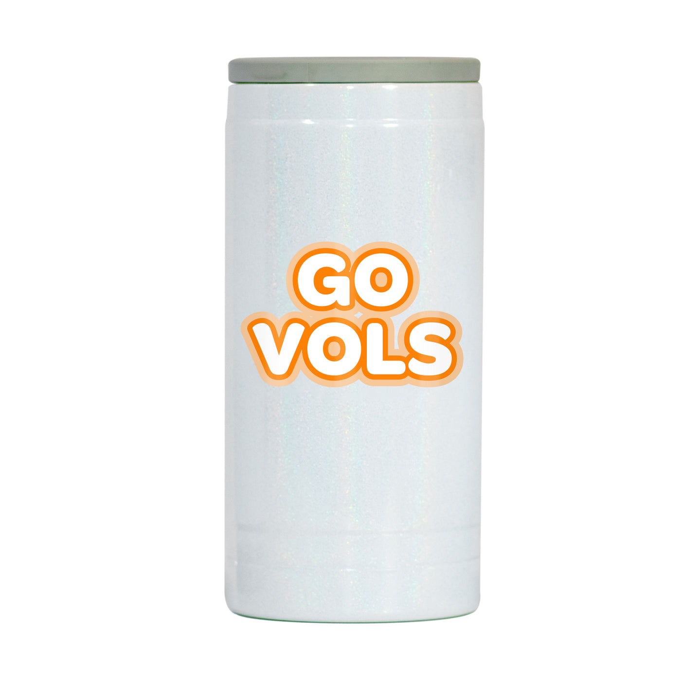 Tennessee 12oz Bubble Iridescent Slim Coolie - Logo Brands