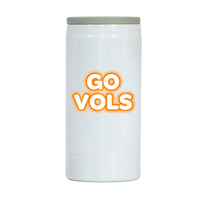 Tennessee 12oz Bubble Iridescent Slim Coolie - Logo Brands