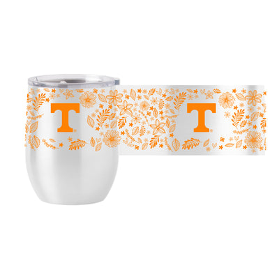 Tennessee 16oz Botanical Stainless Curved Beverage
