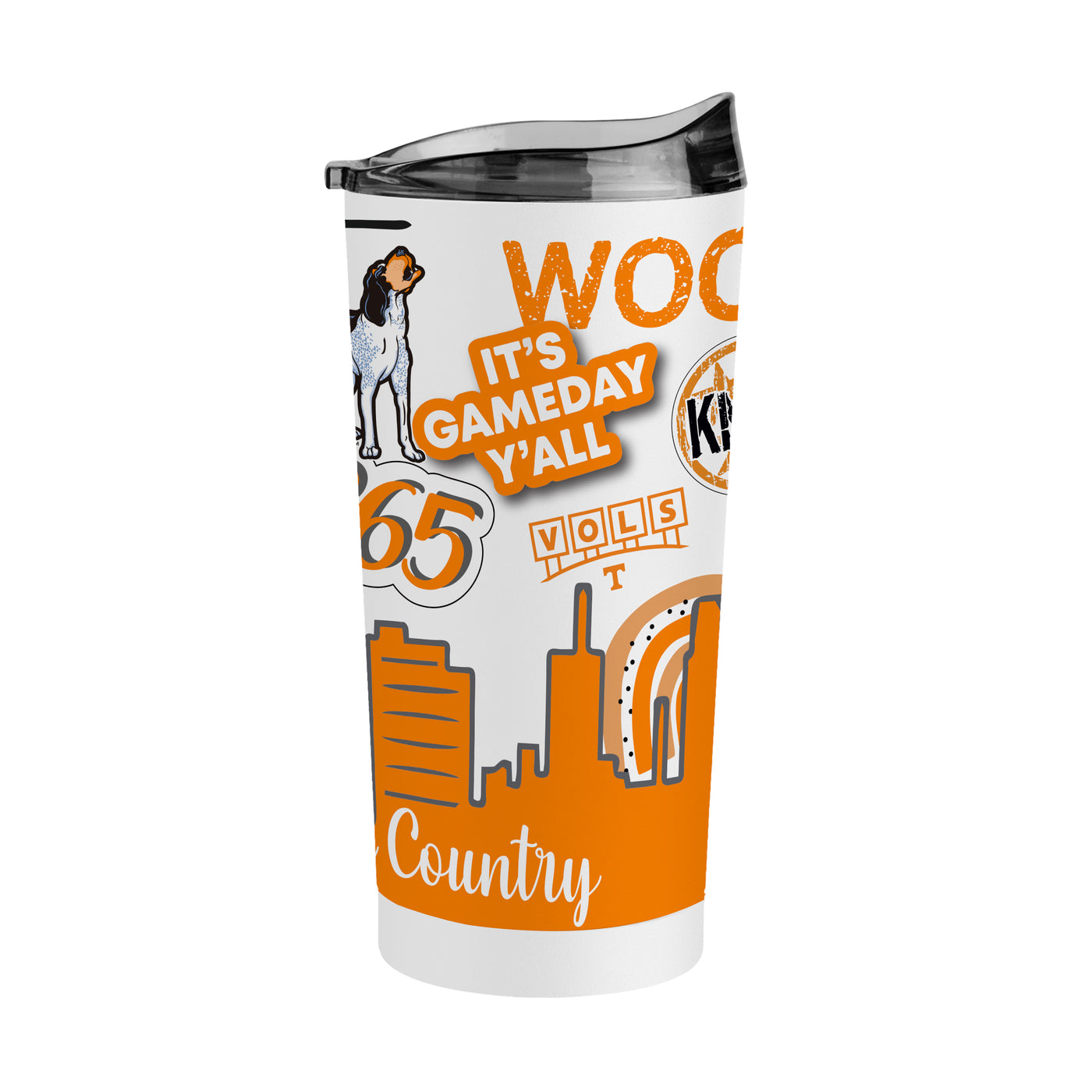 Tennessee 20oz Native Powder Coat Tumbler