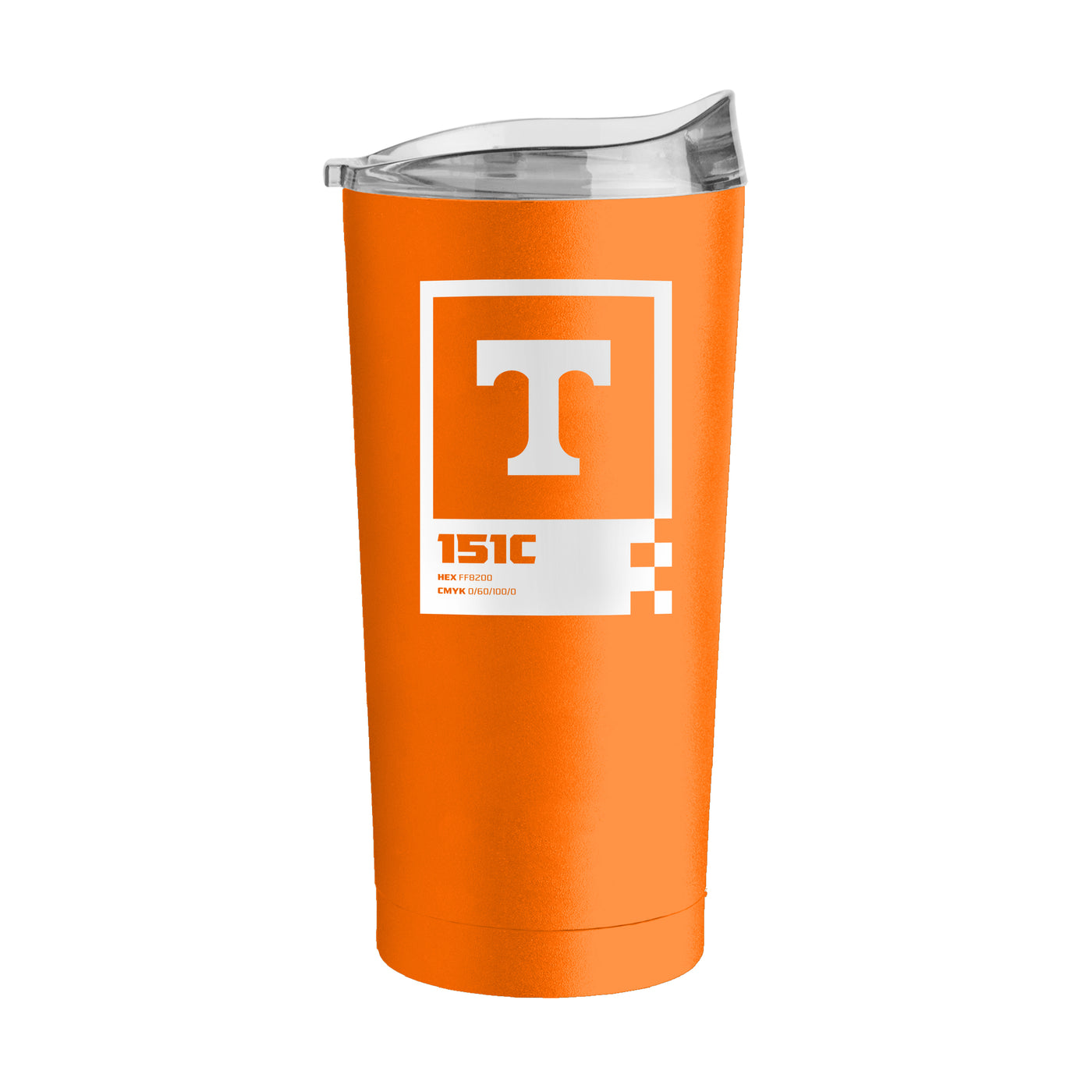 Tennessee Pantone 20oz Powder Coat Tumbler