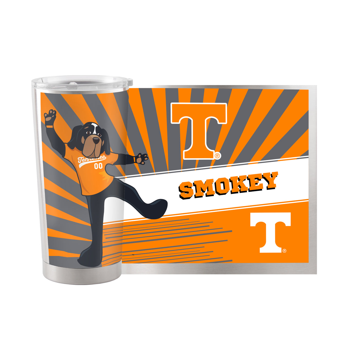 Tennessee 20oz Mascot Stainless Tumbler
