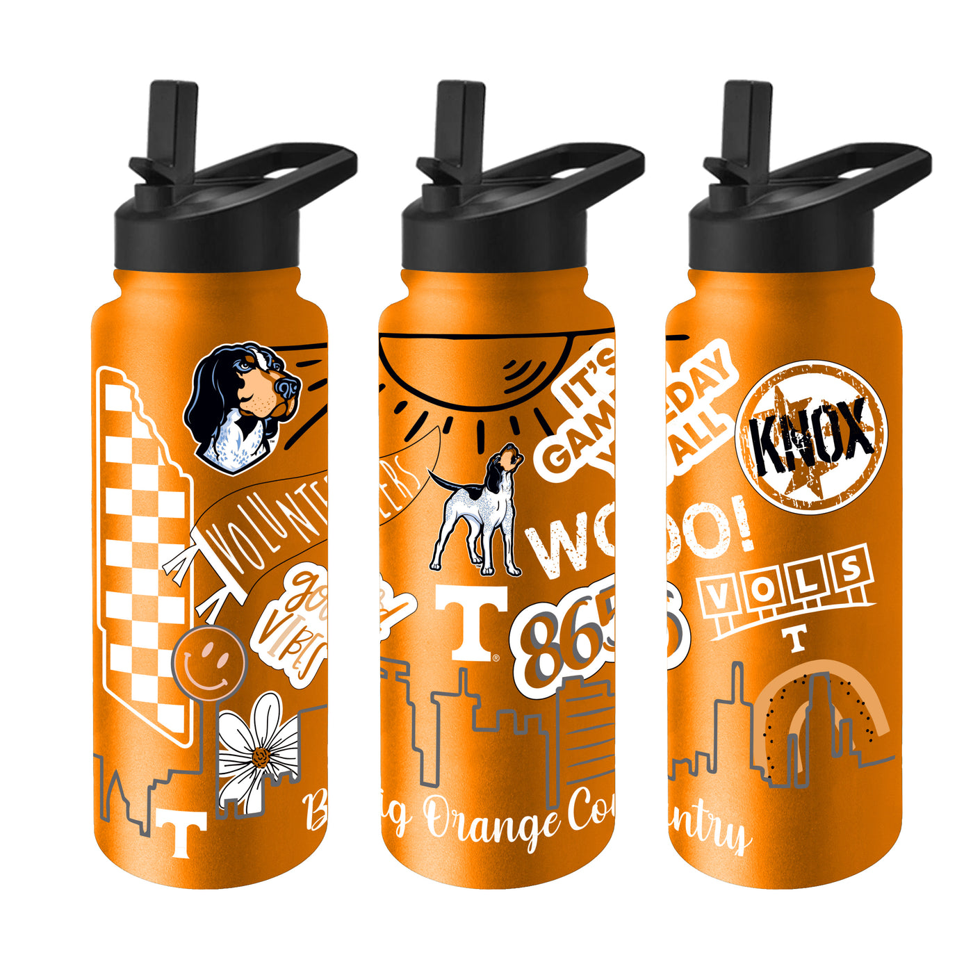 Tennessee 34oz Team Color Native Quencher Bottle