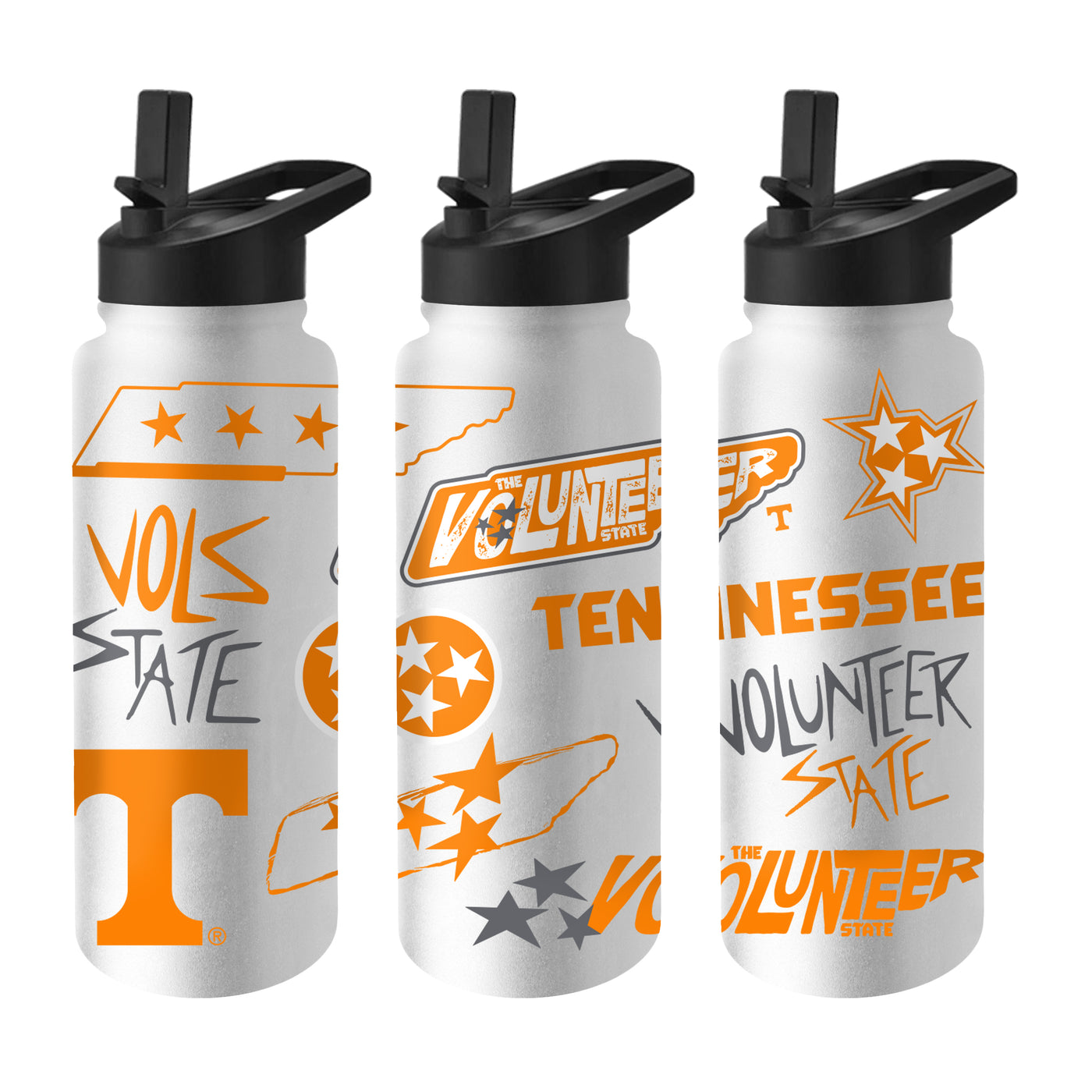 Tennessee 2024 Fan Design 34oz Native Quencher Bottle