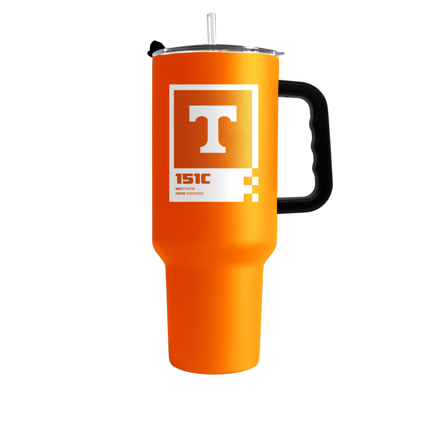 Tennessee Pantone 40oz Powder Coat Tumbler - Logo Brands