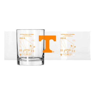 Tennessee Legendary Play 14oz 3rd Saturday in October Rocks Glass