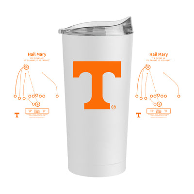 Tennessee Legendary Play Hail Mary 20oz Powder Coat Tumbler