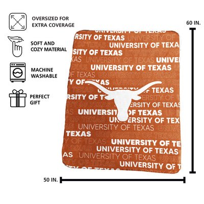 Texas Classic Fleece Throw