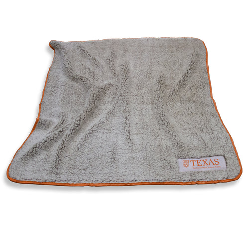 Texas Frosty Fleece blanket by Logo Brands, soft cozy fleece with Texas themed design, perfect for warmth and comfort.