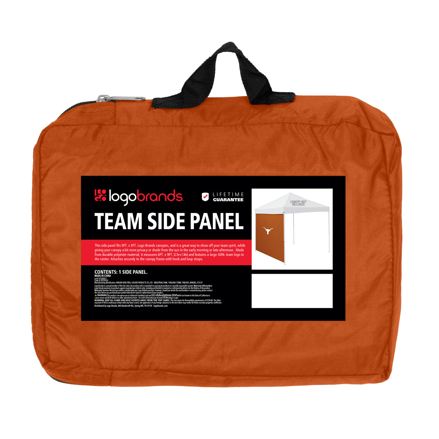 Texas 9 x 9 Side Panel - Logo Brands