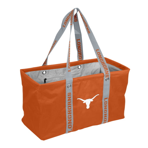Texas Picnic Caddy bag by Logo Brands with a durable dig strap for convenient outdoor picnic organization.