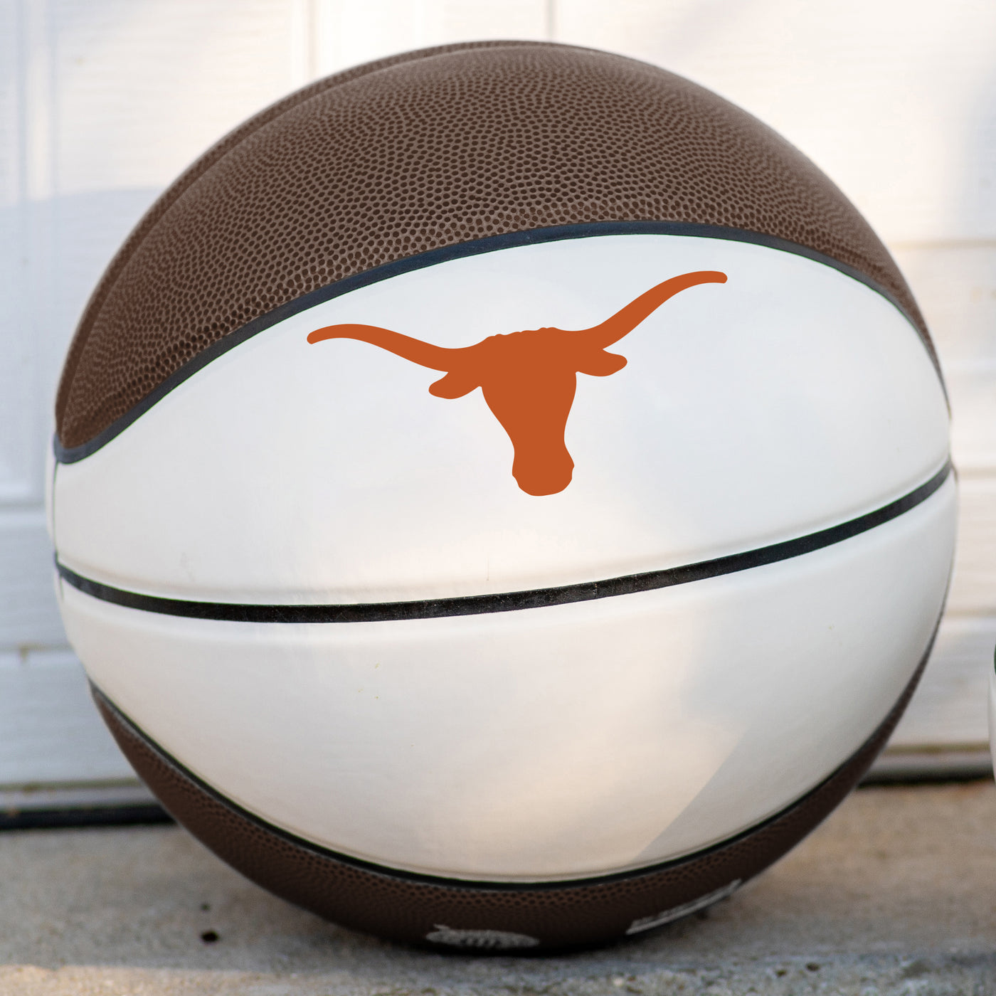 Texas Official-Size Autograph Basketball - Logo Brands