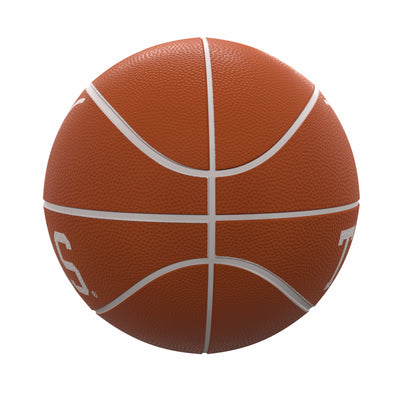 Texas Mascot Official-Size Rubber Basketball
