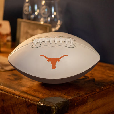 Texas Official-Size Autograph Football - Logo Brands