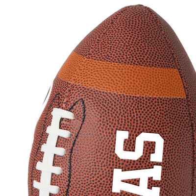 Texas Team Stripe Official-Size Composite Football - Logo Brands