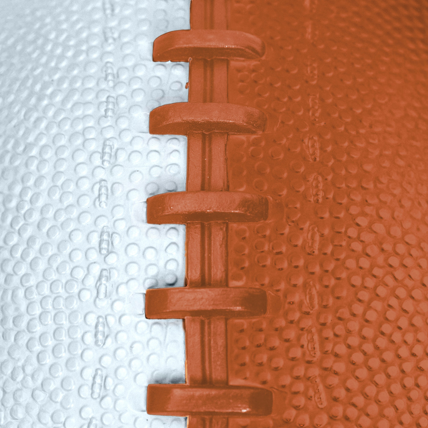 Texas Pinwheel Logo Junior Size Rubber Football - Logo Brands