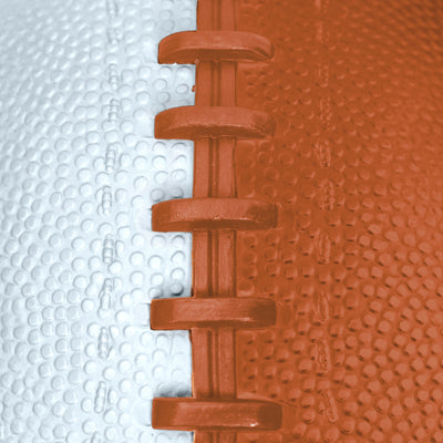 Texas Pinwheel Logo Junior Size Rubber Football - Logo Brands