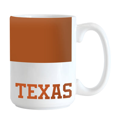 Texas 15oz Colorblock Sublimated Mug