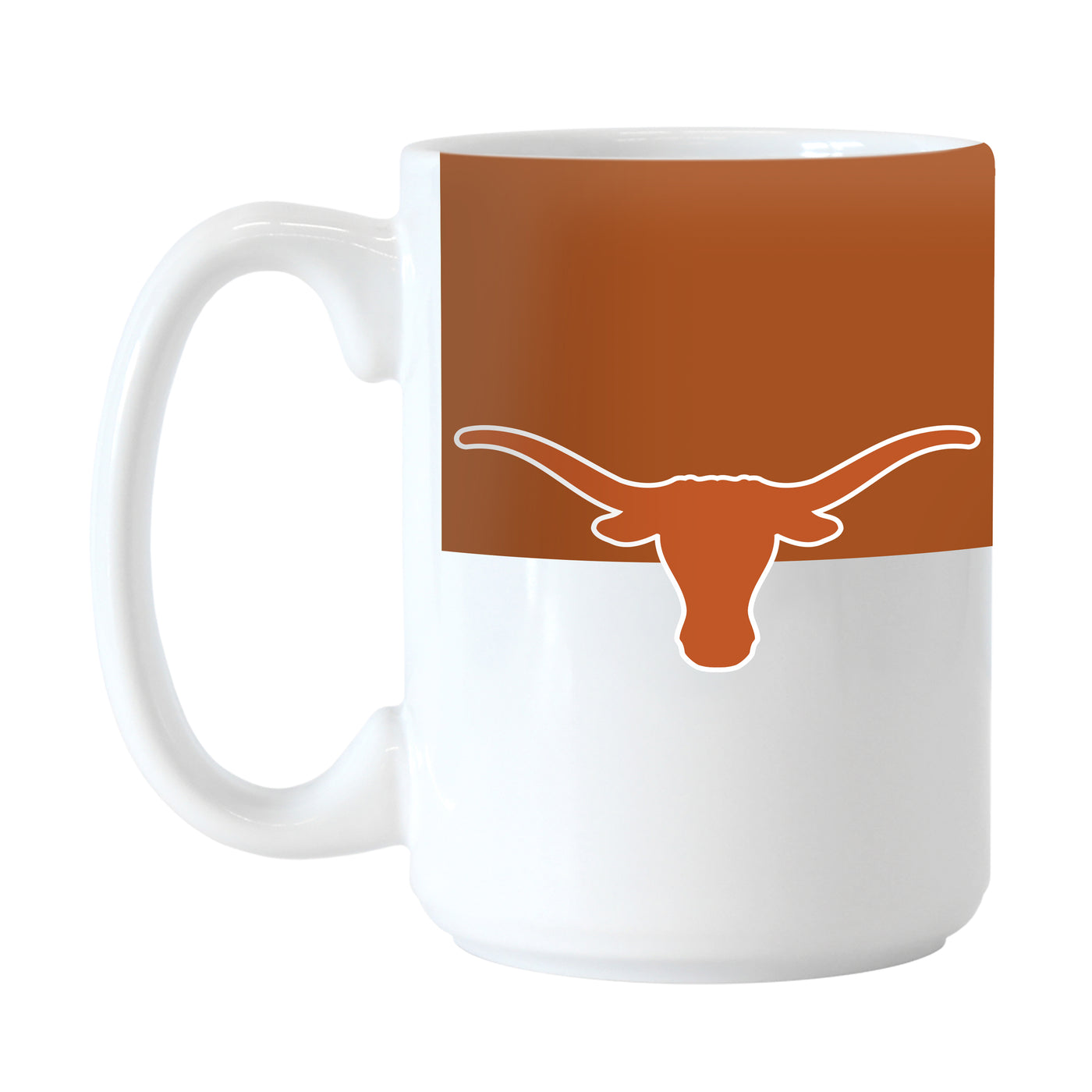 Texas 15oz Colorblock Sublimated Mug