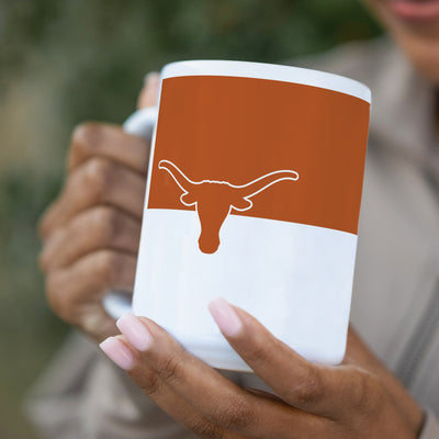 Texas 15oz Colorblock Sublimated Mug