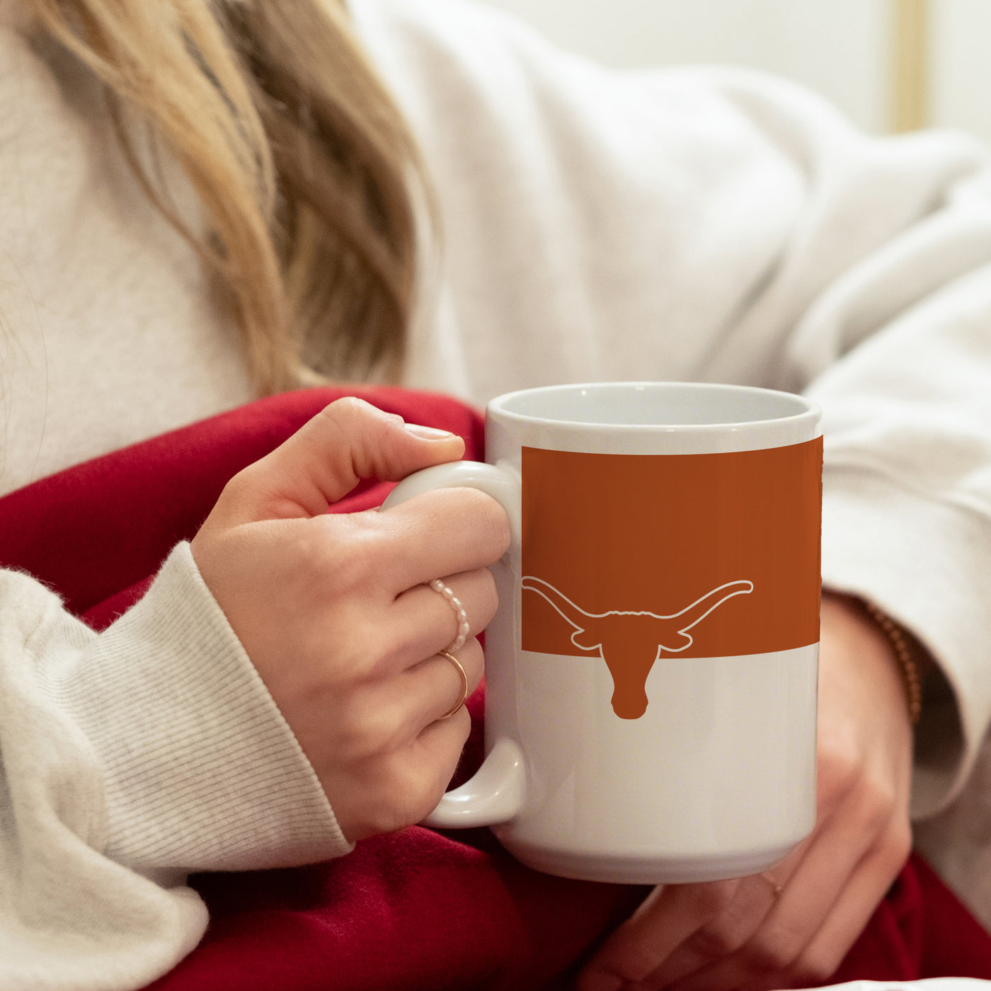 Texas 15oz Colorblock Sublimated Mug