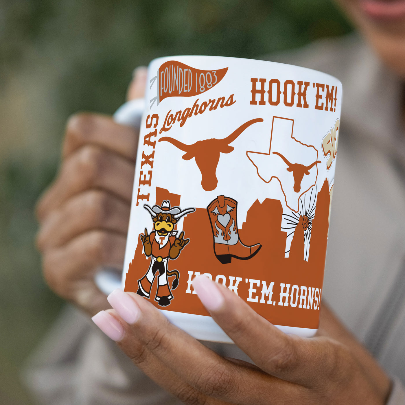 Texas 15oz Native Sublimated Mug - Logo Brands