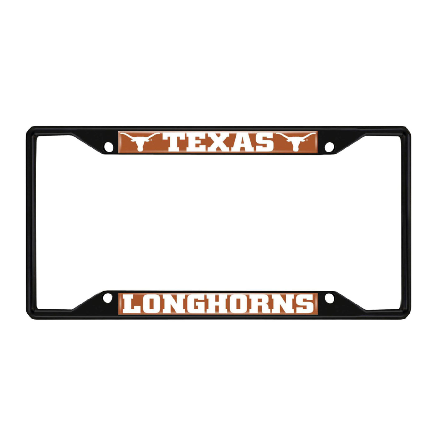 University of Texas Black License Plate Frame