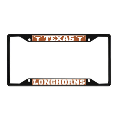University of Texas Black License Plate Frame