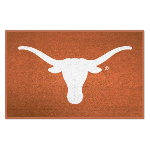 University of Texas starter mat by Logo Brands, featuring the team's logo and colors on a durable sports mat.
